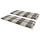 vidaXL Lattenrost 7-Zonen mit 42 Latten verstellbar 90 x 200 cm