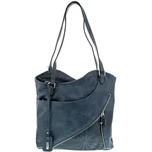Rieker H1025-14 Shopper Synthetik Blue