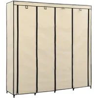 VidaXL Faltschrank 150 x 176 x 45 cm creme