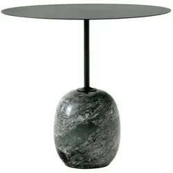 &Tradition Lato LN9 Beistelltisch, verdi alpi marmor / deep green