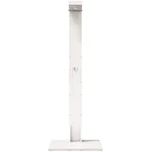 vidaXL Gartendusche Weiß 210 cm