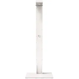 vidaXL Gartendusche Weiß 210 cm