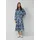 s.Oliver Midikleid Blau/Mehrfarbig 44