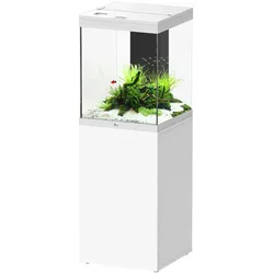 aquatlantis Aqua Tower 163 Kombi Aquarium mit Unterschrank weiß