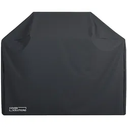 Abdeckhaube Gasgrill Gr. XL schwarz  inkl. Druck "Pott & Flamme"