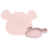 Lässig Little Chums Mouse Esslernteller und Platzset 2er Set Geschirr