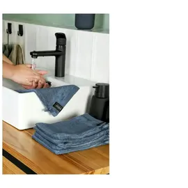 Schöner Wohnen Sense Waschhandschuh 16 x 21 cm blau 3 St.