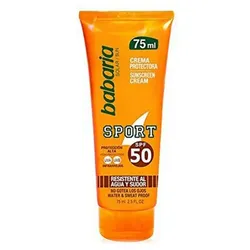 Sonnenschutzcreme Babaria Solar Sport Wasserfest SPF 50 75 ml