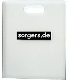 sorgers Heftbox transparent mit Tragegriff