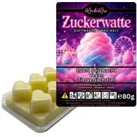 WonderWax Duftwachs WonderWax® Duftwachs 6 Herzen, (Zuckerwatte), Duftrichtung: Zuckerwatte