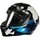 Nolan X-804 RS Ultra Carbon Dunkelblau/Weiß/Hellblau S