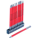 BGS Diy 20812 Satz Antirutsch Bits magnetisch 110 mm 10-tlg.