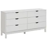 Home Affaire Kommode »Post«, massives Kiefernholz, mit vielen Stauraummöglichkeiten, Breite 150 cm