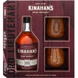 Kinahans Kasc Single Malt Irish 45% vol 0,7 l Geschenkset