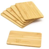 Spetebo Frühstücksbrettchen Holz 6-tlg. 22 x 14 cm natur