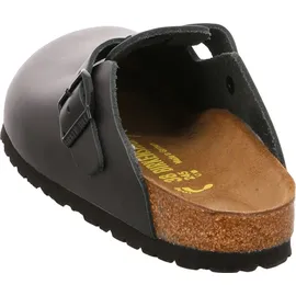 Birkenstock Boston Naturleder schmal schwarz 36