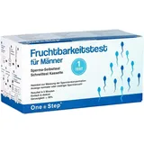 One+Step Fruchtbarkeitstest Sperma Test für Männer - Spermientest zu Hause 1 St