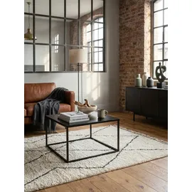 KADIMA DESIGN Schwarz Metall 60 x 60 x 45 cm