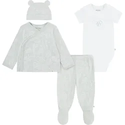 Erstausstattungspaket HUGGIES BABYWEAR, Baby, Gr. 4 (74), baby mist, Obermaterial: 100% Baumwolle, bedruckt, casual, KOB Set-Artikel, in verschiedenen Dessins