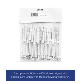 Hörmann H8-5 LA links 100 x 200 cm anthrazitgrau