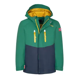 TROLLKIDS Regenjacke Nusfjord Grün 110
