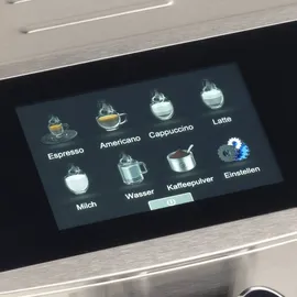 Acopino Modena One Touch schwarz gebürstet