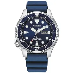 Automatikuhr CITIZEN "Promaster Marine", blau, Armbanduhren, Damen, Armbanduhr, Herrenuhr, Damenuhr, Taucheruhr, bis 20 bar wasserdicht
