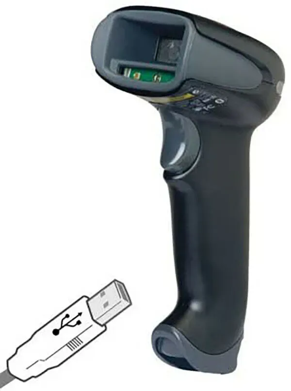 1D/2D Handscanner Honeywell Xenon 1900GSR-2 Barcodescanner USB DataMatrix QR Cod...