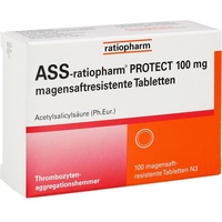 Ratiopharm ASS-ratiopharm PROTECT 100 mg