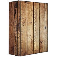 Banjado XXL Medizinschrank Abschliessbar 35x46x15cm Arzneischrank Anthrazit Aus Metall