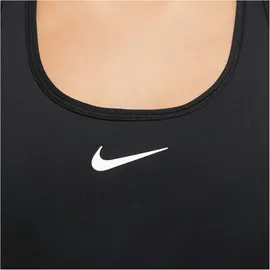 Nike Swoosh Medium Support Padded Sport-BH Damen 010 black/white S
