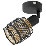 Lindby Eudoria Deckenleuchte Black/Gold