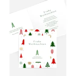 Weihnachtskarten selbst gestalten mit Spruch und Fotos im Onlinedesigner bei Meine-Kartenmanufaktur.de