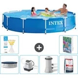Frame Pool Rund - 366x76 Cm - 7-teilig  S127