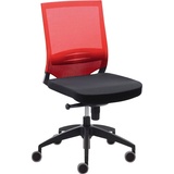 Mayer Sitzmöbel Drehstuhl »2475«, Rot/Schwarz, 2475_03_ROG