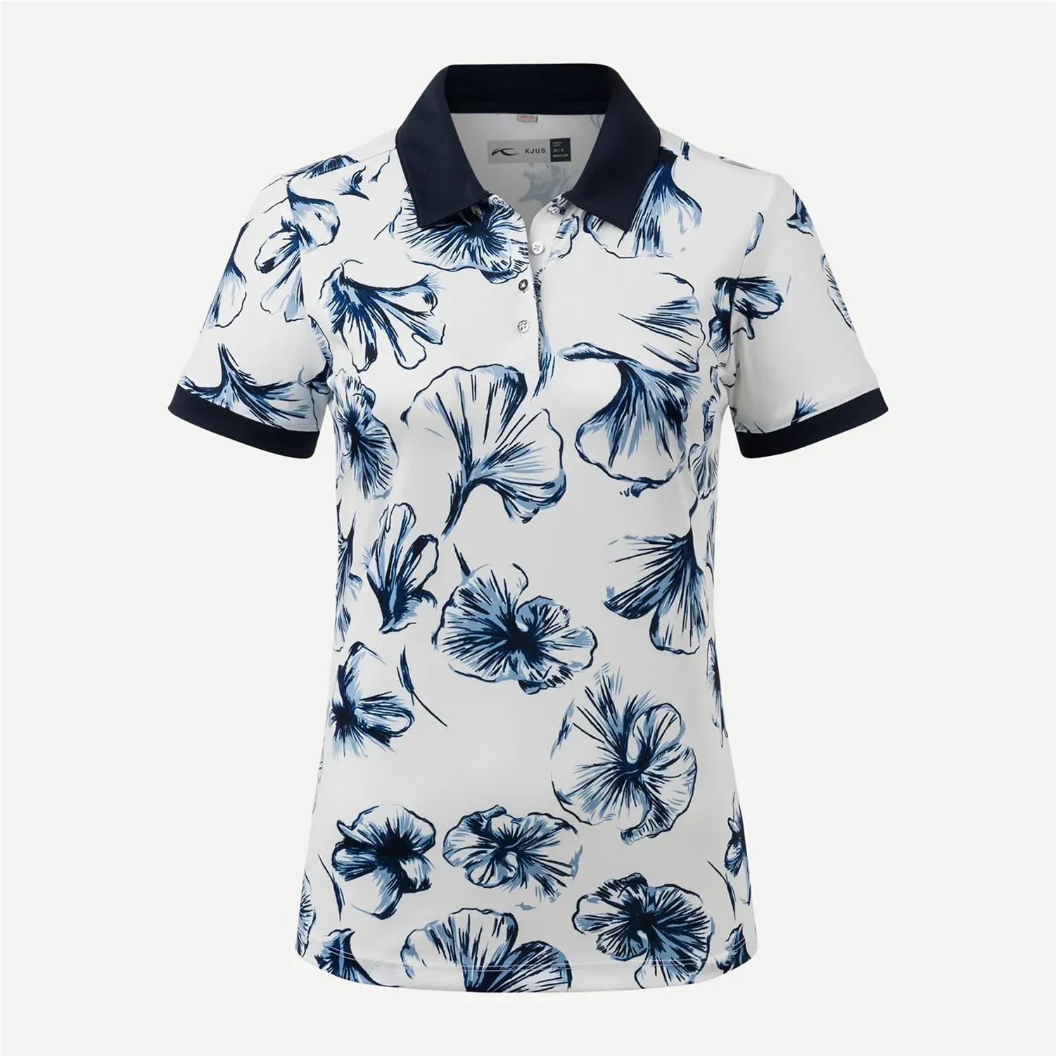 Kjus Enya Printed S/S Damen Poloshirt