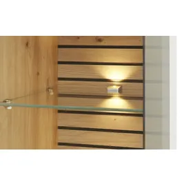 Uno Vitrine Frenso 65 x 40 x 201 cm Weiß