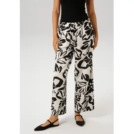 Aniston CASUAL Schlupfhose Casual Schwarz/Weiß 40