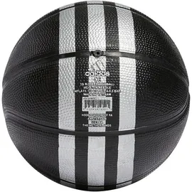 adidas Minibasketball Schwarz/Silber Metallic 3
