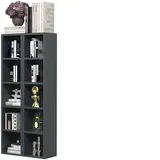 VCM Holz CD DVD Stand Aufbewahrung Standregal Bücherregal Deko Regal Megosa S