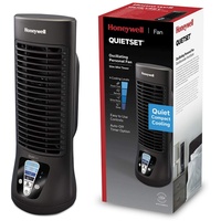 Honeywell QuietSet Ventilator (oszillierend, persönlich, Mini Turmventilator, leiser Betrieb) HTF210BEV1