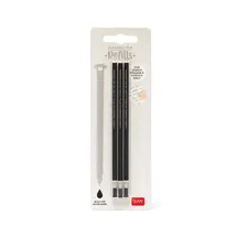 Legami Ersatzmine für löschbaren Gelstift 0,7 mm Schwarz