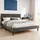 home collective Polsterbett 160 x 200 cm Grau