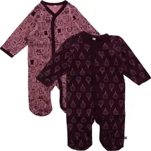PIPPI Babywear Kinder Schlafanzug in Lila | Gr.: 68