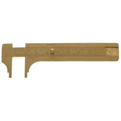 FORTIS Knopfmaß Messing abgesetzt 80mm (1 Stk.)
