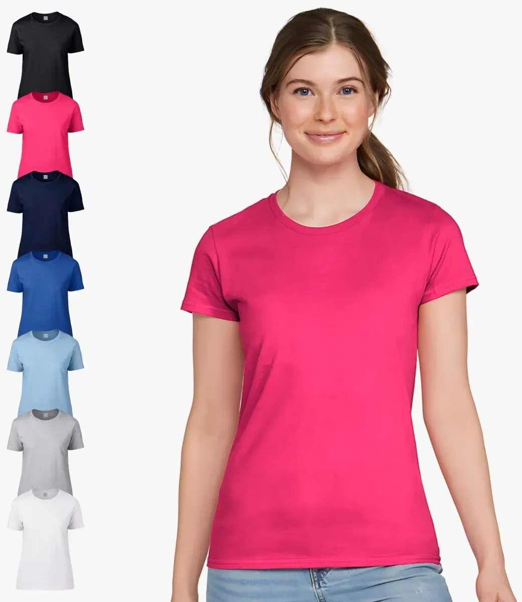Gildan - Premium Cotton® Damen T-Shirt \4100L\