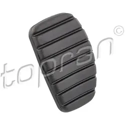 TOPRAN Pedalbelag, Kupplungspedal Bremspedal Kupplungspedal,Pedalbelag, schwarz für RENAULT 465318691R 7700416724 7701051741 701 930