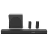 Hisense Soundbar HS5100 Surround-Soundsystem mit 8 Lautsprechern, 540 W Gesamtausgangsleistung, kabelloser Subwoofer, Surround-Lautsprecher, Dolby Digital Plus und DTS Virtual:X