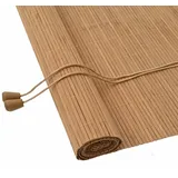 vidaXL Bambusrollo 50 x 220 cm Braun
