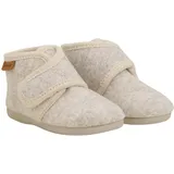 En Fant Slippers Wool Hook and Loop Braun 28